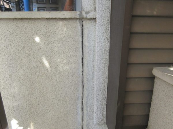 秦野市寿町　S様邸外壁・門塀塗り替え塗装工事（続編）～門塀クラック処理編～